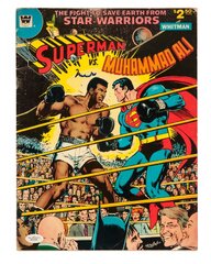 Superman vs Muhammad Ali 1978 Vintage