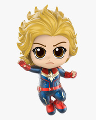 CosBaby "Captain Marvel" Captain Marvel Pre Owned (Avengers 4 Endgame Captain Marvel Cosbaby)