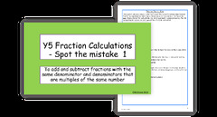 Fractions, Decimals and Percentages | Maths Year 5