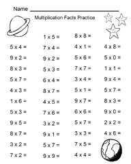 4th grade math worksheets learning able - able multiplication