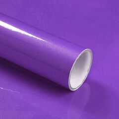 SMARTBUYER : Dark Purple Glossy Peel and Stick Purple ...