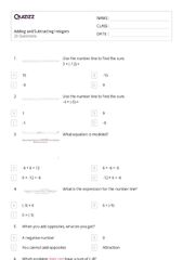 50+ Subtraction on a Number Line worksheets on Quizizz | ...