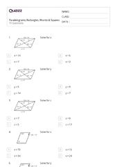 50+ area of rectangles and parallelograms worksheets for 12th ...