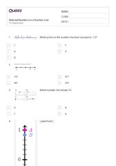 50+ Addition on a Number Line worksheets for 6th Class on Quizizz ...