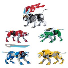 Voltron Metal Defender Lions of Voltron Set (Voltron Legendary Defender)