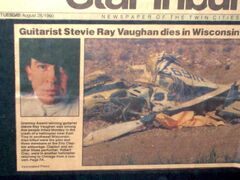 Death of Stevie Ray Vaughan