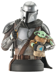 Star Wars The Mandalorian With Grogu 1/6 Scale PX Bust (Star Wars The Mandalorian and Grogu)