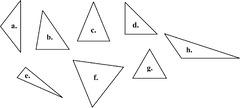 Equilateral and isosceles triangles