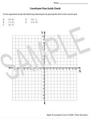 Math Lesson Plan: Coordinate Planes (3rd-5th Grade) - The Center ...