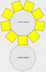 Decagonal prism Geometry Octagonal prism Hexagonal prism, three ...