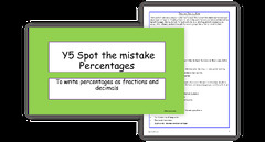 Fractions, Decimals and Percentages | Maths Year 5