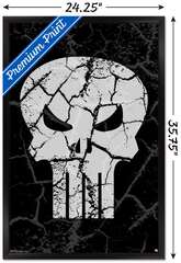 Trends International Marvel Comics The Punisher Logo with Push Pins EBPOD2078SPPEC (Trends International Marvel Comics The Punisher Logo 24.25 )