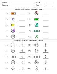 Fractions 3rd Grade Math Worksheets Learning able - able