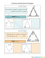 Isosceles And Equilateral Triangles Notes Worksheet - Worksheets ...