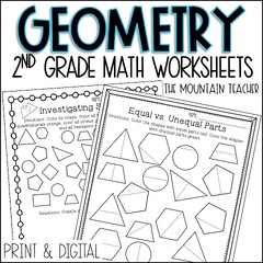 Identify 2D Shapes Worksheets | K5 Learning - Worksheets Library