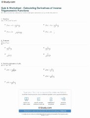 50 Graphing Trig Functions Practice Worksheet