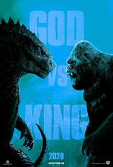 Godzilla vs Kong, 2021, cine, fight, godzilla, king, kong, monster ...