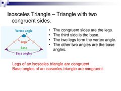 Isosceles and Equilateral Triangles - ppt