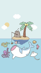 Pusheen the Cat (Pusheen Fishing Island)