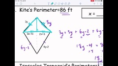 SOLUTION: Kites and trapezoids worksheetkey - Studypool ...