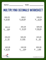 Adding Decimals Worksheet 5th Grade - Worksheets Library