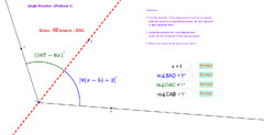 Angle Bisector (Problem 1) – GeoGebra