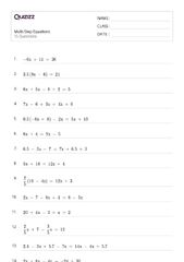 Lesson 7-3: Solving Multi-Step Equations with Fractions ...