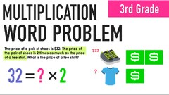 3rd Grade Multiplication Word Problem Practice! - Worksheets Library