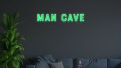 Man cave neon sign (Now Entering the Man Cave Illuminated LED Neon Sign)