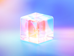 Ice cube prism by yourfuel.art - Damian Patkowski on Dribbble