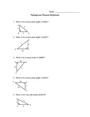 48 Pythagorean Theorem Worksheet with Answers [Word + PDF]