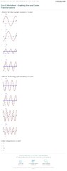 Quiz & Worksheet - Graphing Sine and Cosine Transformations ...