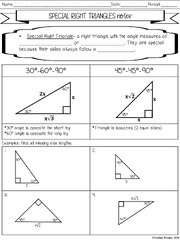 Solved Geometry Multi-Step Special Right Triangles Partner | Chegg