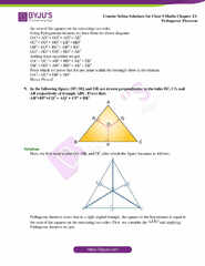 Selina Solutions Class 9 Concise Maths Chapter 13 Pythagoras Theorem