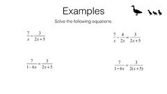 Strategies to Solve Multi Step Linear Equations with Fractions ...