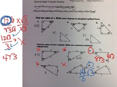 KutaSoftware: Geometry- Special Right Triangles Part 1 ...