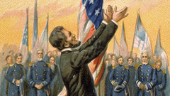 Gettysburg Address - Abraham Lincoln (Gettysburg address 19. November 1863)