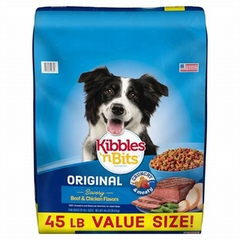 Kibbles 'n Bits Mini Bits Small Breed Beef Dog Food (Kibbles n Bits Mini Bits Bacon & Steak Flavor Dry Small Breed Dog Food)