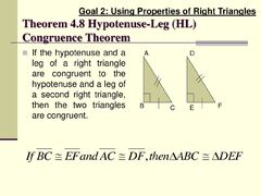 Isosceles, Equilateral, and Right Triangles - ppt