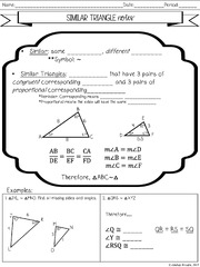 Completing Proofs Involving the Triangle Proportionality Theorem ...