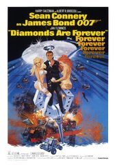 Diamonds are forever (james bond) movie– classic 70’s vintage