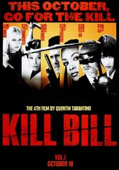 Kill bill vol. 1 movie poster – classic 00’s vintage