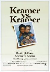 Kramer vs. kramer movie poster – classic 70’s vintage