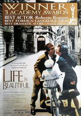 Life is beautiful (la vita Ã¨ bella) movie– classic 90’s vintage