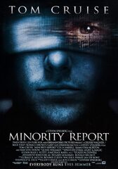 Minority report movie– classic 00’s vintage