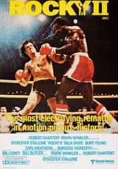 Rocky ii movie poster – classic 70’s vintage