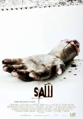 Saw movie poster – classic 00’s vintage