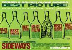 Sideways movie poster – classic 00’s vintage