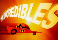 The incredibles movie poster – classic 00’s vintage