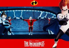 The incredibles – buddy pine syndrome movie poster – classic 00’s vintage